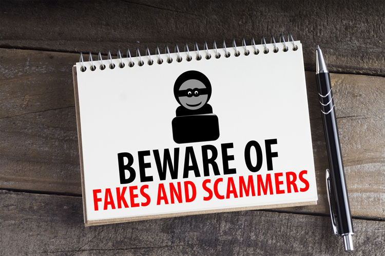 Beware of Scammers